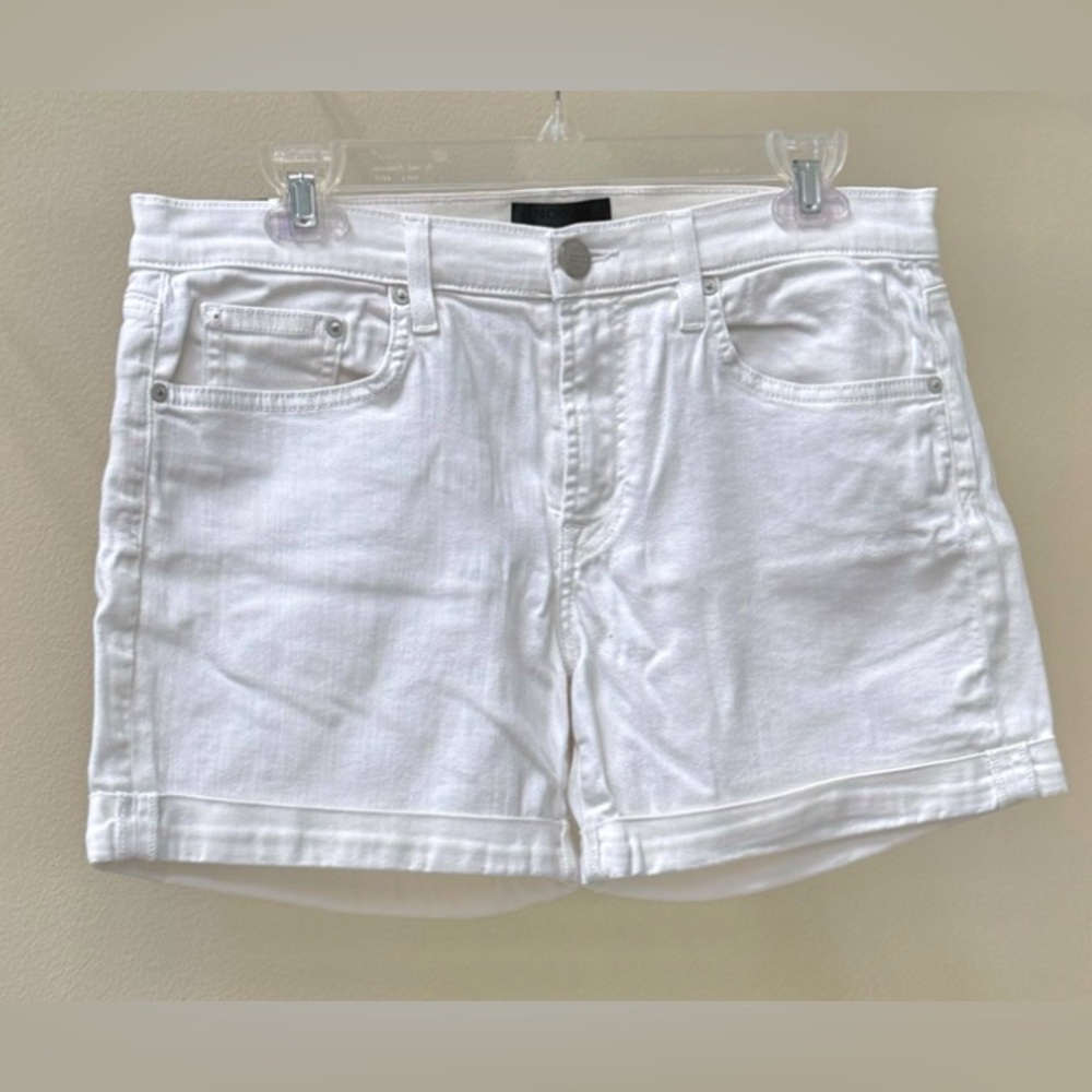 Vince Denim Mason Relaxed Rolled Shorts,
4” inseam